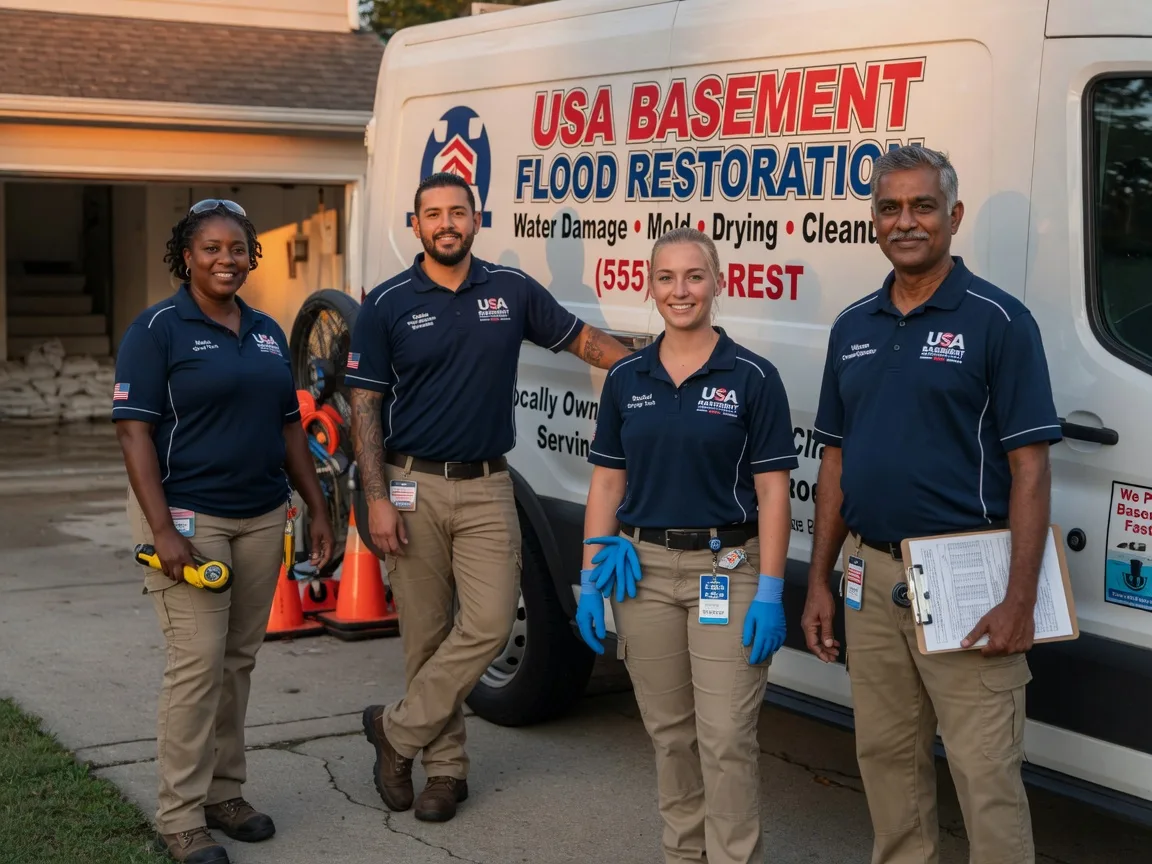 Basement Flood Cleanup company in Davin, WV