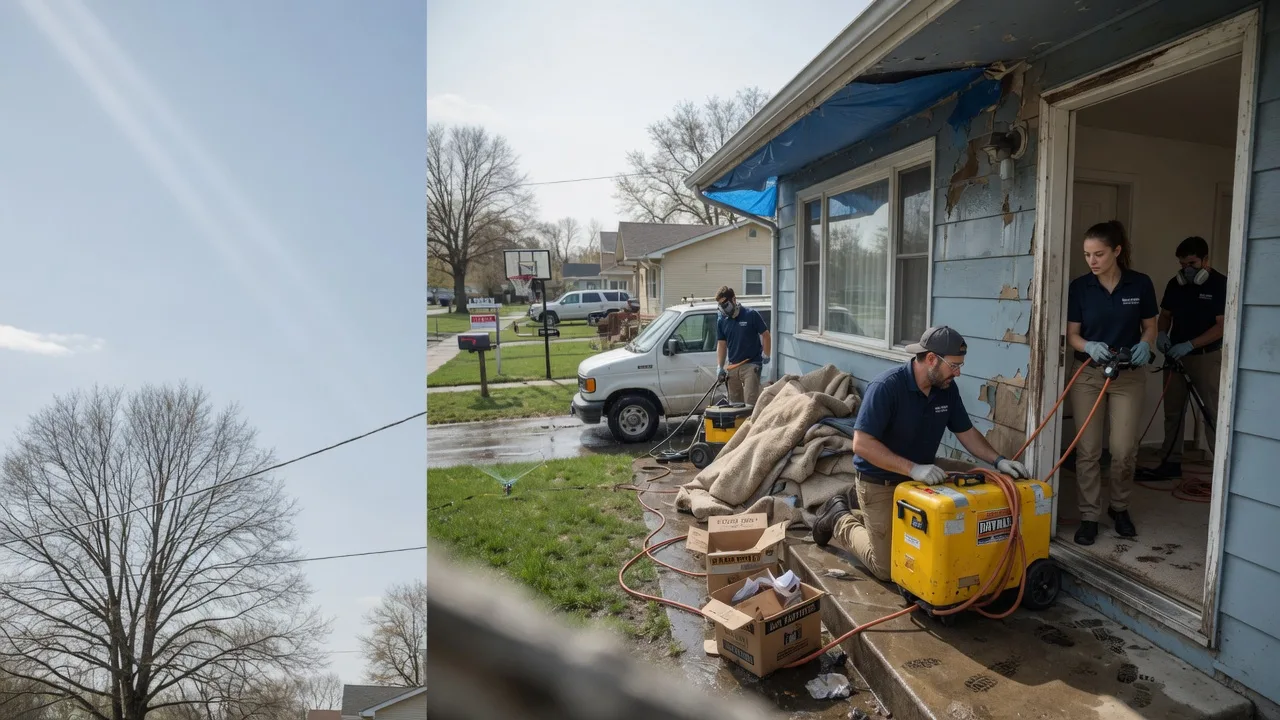 Basement Flood Cleanup in Davin, WV near me
